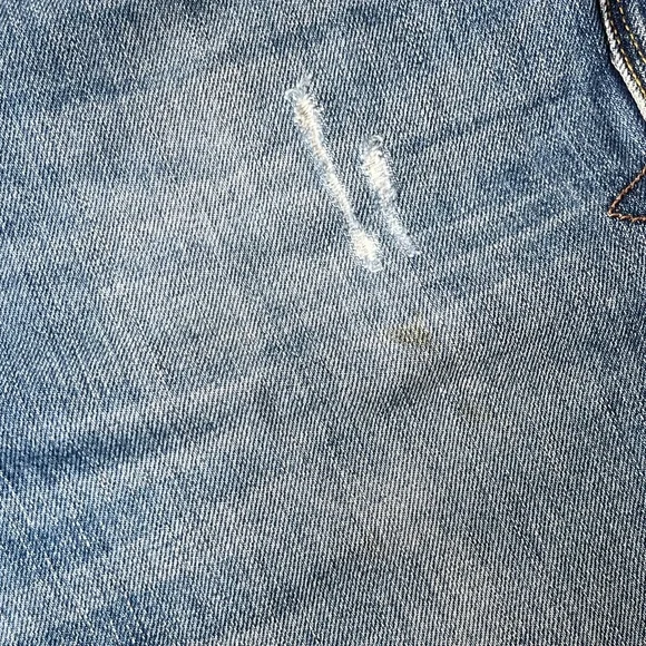 Men's Zara Blue Distressed Jeans - Picture 4 of 7